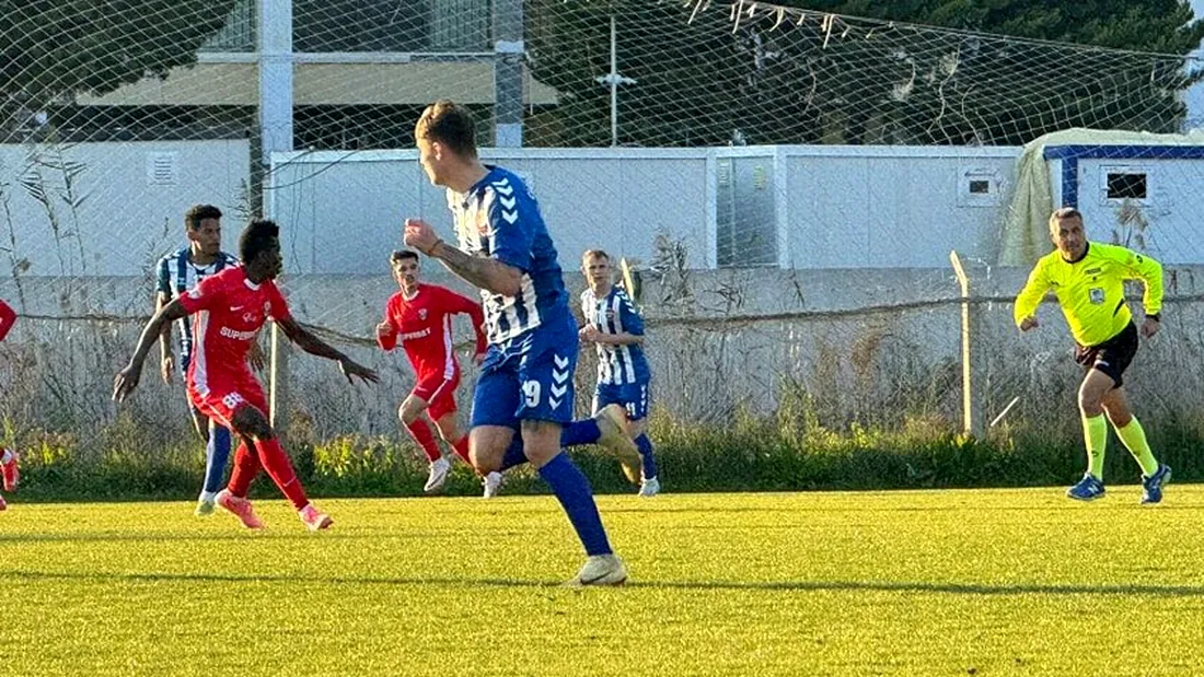 AFC Câmpulung Muscel și Gloria Bistrița Năsăud, amical în Antalya. Echipa din Liga 3 s-a descătușat după pauză și a câștigat