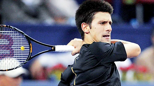 Djokovic, primul jucător calificat în semifinale la Shanghai