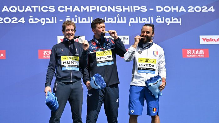 Cătălin Preda a luat medalia de bronz la Campionatul Mondial de Natație la sărituri în apă de la mare înălțime!