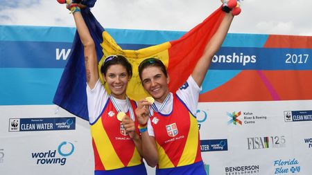 Povestea "gemenelor" de AUR ale canotajului. Ionela Livia Lehaci și Gianina Elena Beleagă au cucerit titlul mondial la canotaj în proba de dublu vâsle categorie ușoară. "Șase ani m-am chinuit să mă îngraș și nu am putut. Am vrut să renunț!"