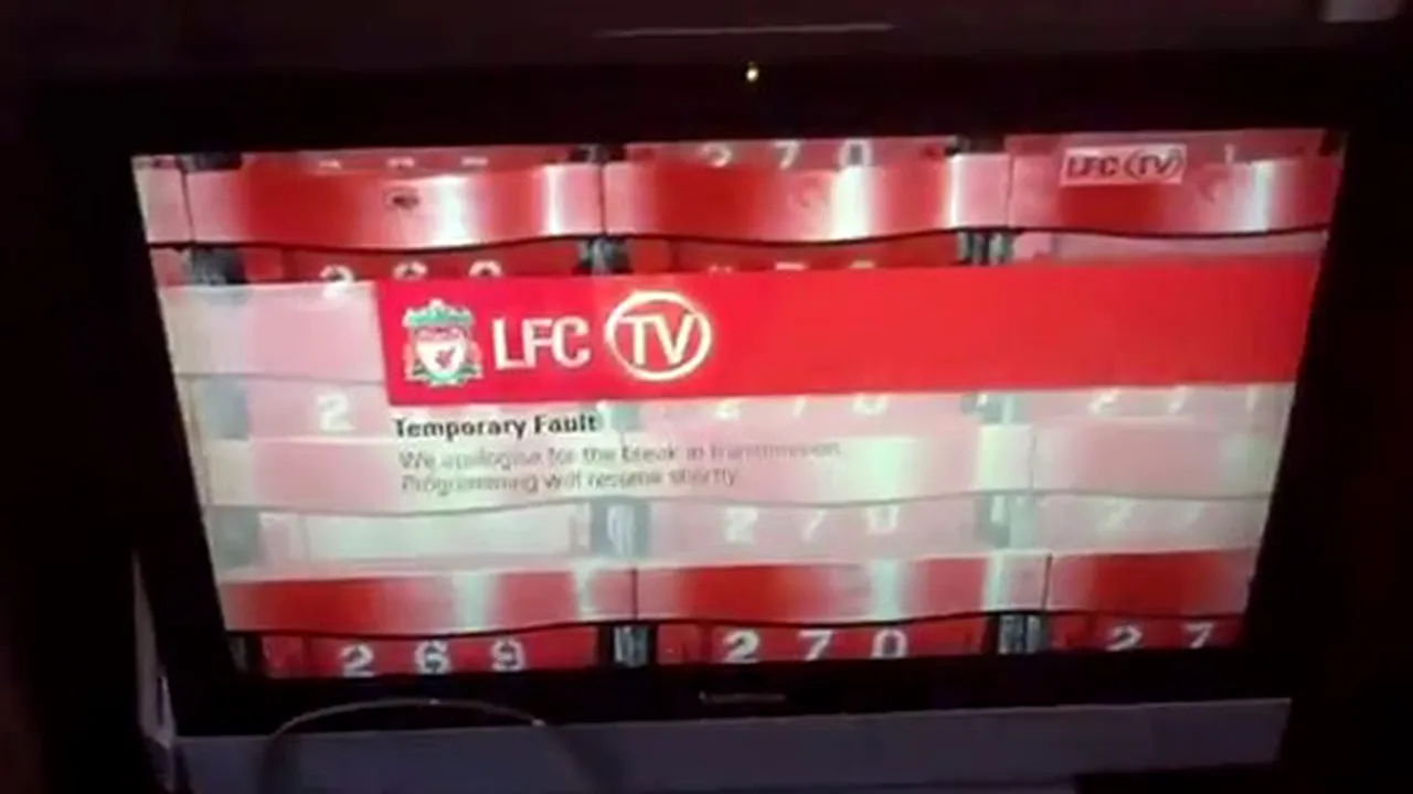 GAFĂ‚ uriașă comisă de Liverpool! VIDEO** Ce a apărut la televiziunea clubului! Fanii au fost lăsați cu gura căscată și n-au înțeles nimic