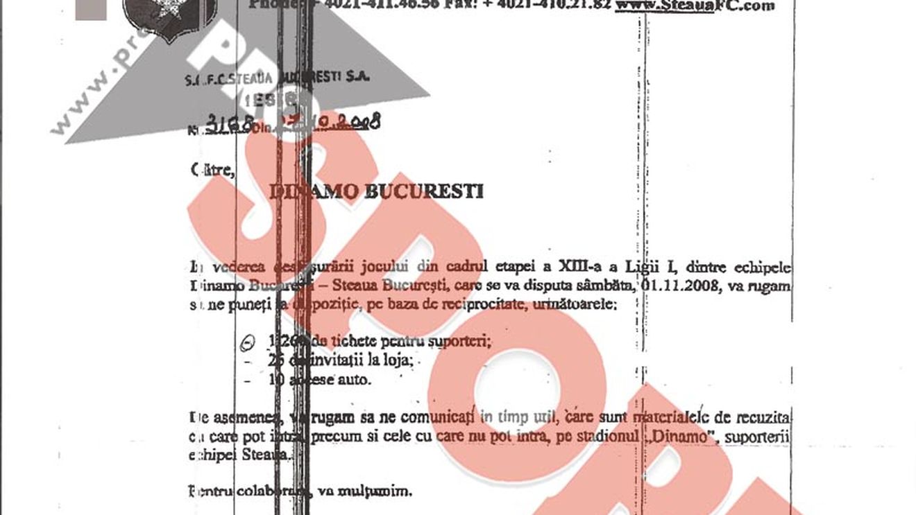 EXCLUSIV / Vezi de ce nu o să aibă Steaua suporteri în derby-ul cu Dinamo!