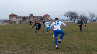 Primul amical internațional din istoria clubului Oltul Curtișoara s-a încheiat prematur, din cauza unei bătăi generale între jucători!