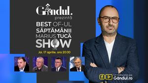 Gândul prezintă Best of Marius Tucă Show - joi, 17 aprilie, de la ora 20.00