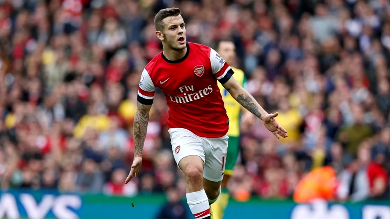 Wilshere a marcat cel mai rapid gol în actualul sezon al Ligii Campionilor