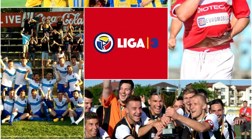 Cele 42 de campioane județene care vor lupta pentru promovarea în Liga 3.** Meciurile tur ale barajului au loc sâmbătă. Petrolul, Oțelul, 