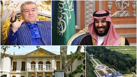 Palatul lui Gigi Becali pare o garsonieră pe lângă castelul de 300 de milioane de euro al patronului lui Newcastle United, Mohammed Bin Salman | GALERIE FOTO