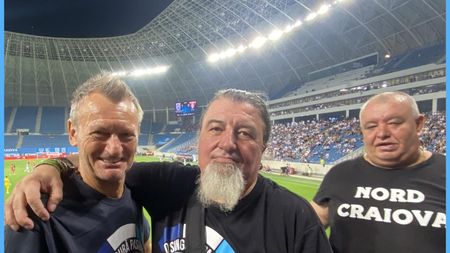 Dat afară de Mihai Rotaru, Gică Craioveanu şi-a găsit loc în galeria Universităţii Craiova: „Am un respect deosebit pentru Peluza Nord"