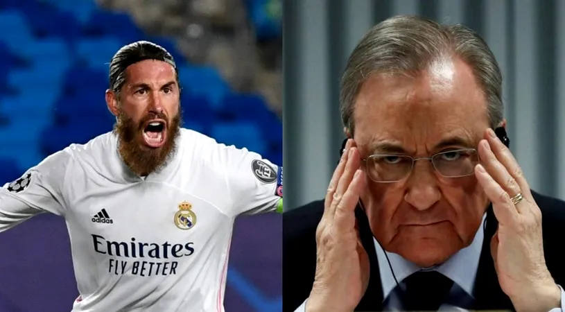 Sergio Ramos pleacă de la Real Madrid? Declarația misterioasă făcută de Florentino Perez: „Îl iubesc ca pe fiul meu. Știe și el care e situația!”