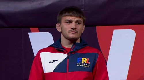 Românul Andrei Dukov a cucerit medalia de argint la Europeanul de lupte din Serbia! Bronz pentru Alina Vuc în competiția feminină