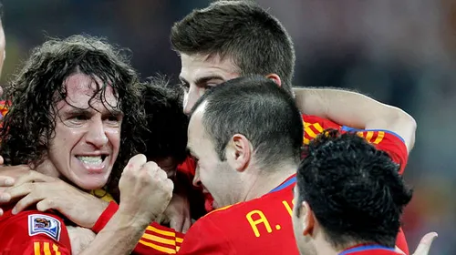 Casillas, Puyol și Busquets, singurii supraviețuitori! **Tiki-taka, varianta de rezervă!