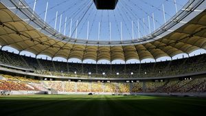 Gazon de tip hibrid pe Arena Națională. Primarul Nicuşor Dan a făcut anunțul şi a dezvăluit cine a plătit schimbarea suprafeței deteriorate