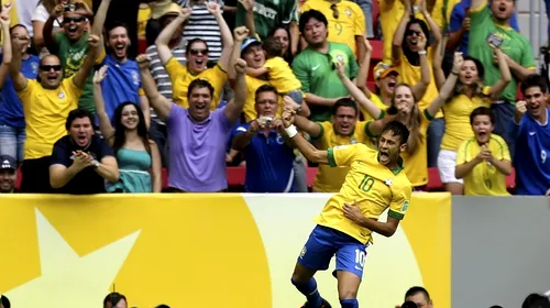 Debut cu record! Brazilia a câștigat clar primul meci de la Cupa Confederațiilor