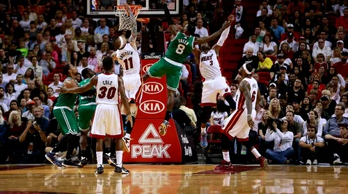 Three-peat imposibil pentru Heat? Campioana, eșec în ultima secundă cu modesta Celtics