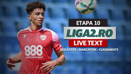 Liga 2, etapa 10 | Dinamo se impune din nou la Giurgiu, acum cu Ripensia. Poli Iași câștigă greu acasă, Unirea Dej ia toate punctele la Târgu Jiu. Unirea Constanța, victorie mare cu Minaur