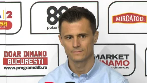 Andrei Nicolescu a dat cărțile pe fața la prezentarea lui Zeljko Kopic. Cum l-a ales pe noul antrenor al lui Dinamo