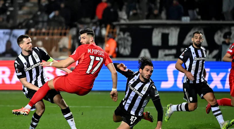 Ce a apărut pe site-ul UEFA. A venit verdictul meciului PAOK - FCSB 1-2