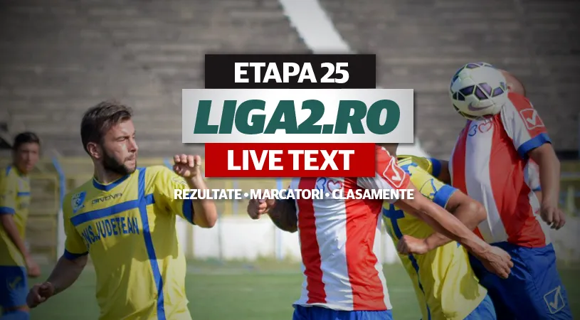 FCM Baia Mare câștigă derby-ul de la Satu Mare, iar UTA pe cel al Aradului.** Dunărea Călărași obține un punct in extremis la Pojorâta. Vezi toate rezultatele etapei
