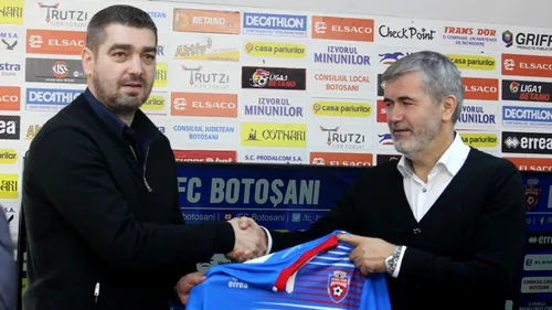 OFICIAL | FC Botoșani are un nou antrenor! Prima reacție: 