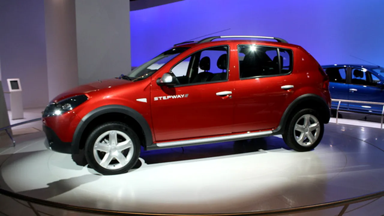 Dacia a prezentat la Barcelona noul model Sandero Stepway