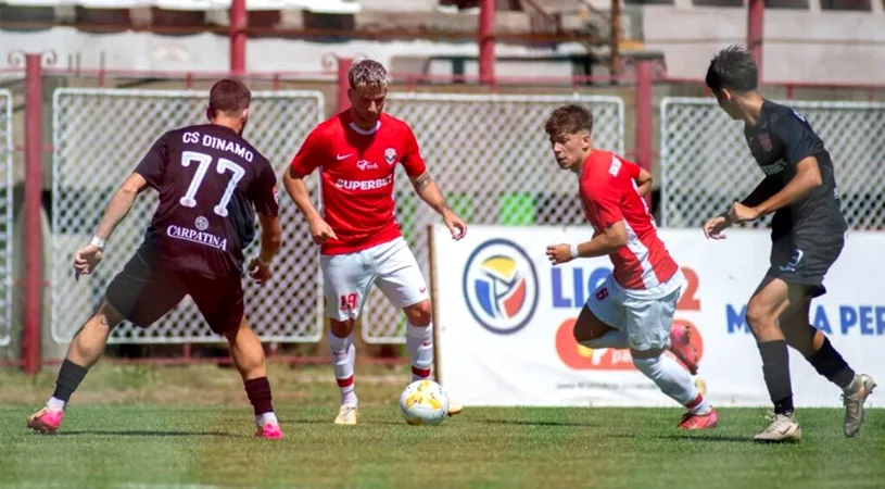 AFC Câmpulung Muscel rămâne pe ”zero” și după etapa a 2-a! Alecsandru Popovici remarcă inclusiv lipsa șansei contra CS Dinamo: ”Am lovit bara de două ori”