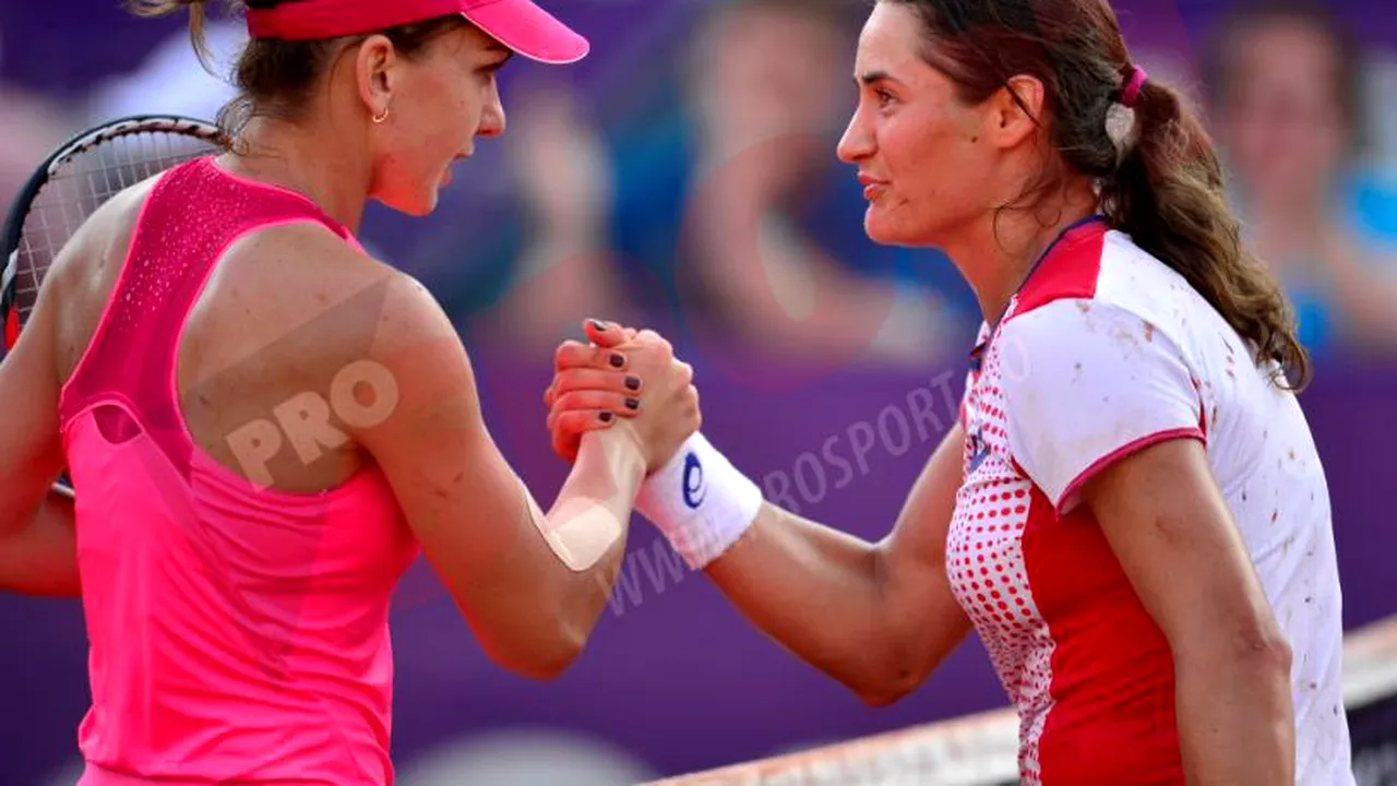 Simona Halep și Monica Niculescu au fost eliminate în primul tur al probei de dublu, la Shenzen