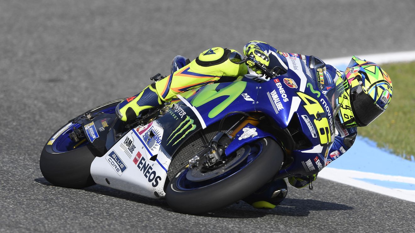 Valentino Rossi e în pole position la Jerez! "Il Dottore" va pleca din fața lui Lorenzo și a lui Marquez în cursa MotoGP
