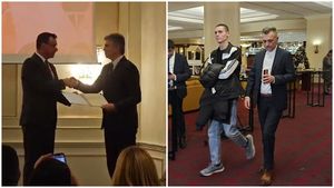 Ionuț Lupescu este noul președinte de onoare al CS Dinamo: „Este important pentru mine”. Cum și-a facut apariția David Popovici, în același stil simplu cu care ne-a obișnuit. FOTO & VIDEO