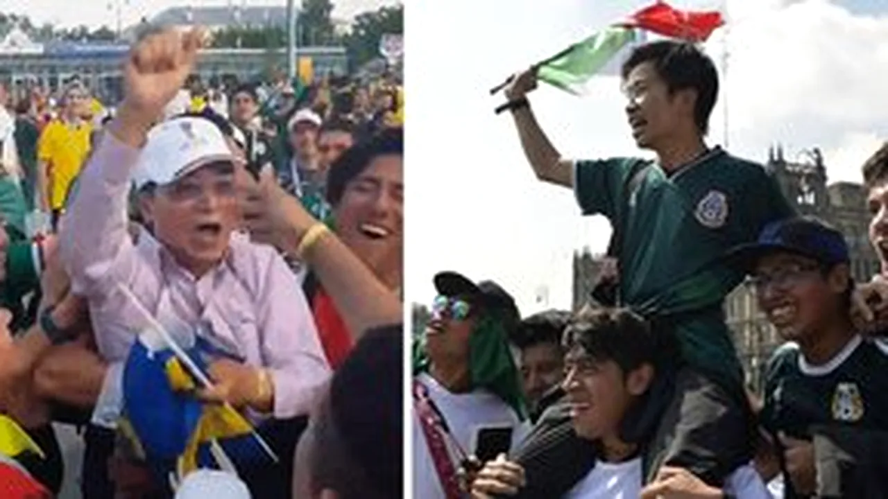 Fanii mexicani au luat cu asalt ambasada Coreei de Sud din Mexico City. Scene pe care doar Cupa Mondială le poate face posibile