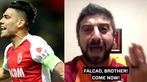 Turcii nu se dezmint. VIDEO | Cum e implorat Falcao să vină la Galatasaray