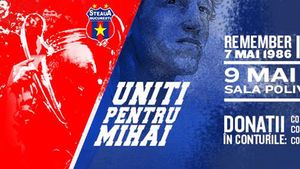 Uniți pentru Mihai! Meci caritabil pentru Neșu, pe 9 mai, la Sala Polivalentă. Gheorghe Hagi și Marius Lăcătuș și-au anunțat deja prezența