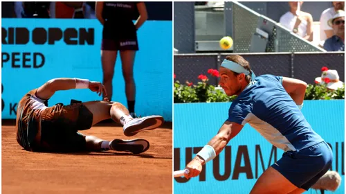 Rafael Nadal, răpus de tânărul minune Carlos Alcaraz în sferturi la Madrid! Incidente în timpul meciului | GALERIE FOTO