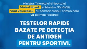 Veste excelentă pentru cluburi. Testele rapide COVID-19 vor putea fi folosite în competițiile interne. MTS: ”Facem activitatea sportivă mai accesibilă, inclusiv pentru amatori, și ușurăm presiunea financiară”