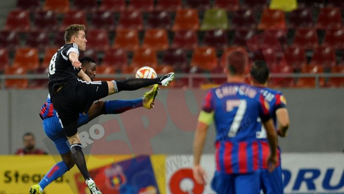 Steaua, ofensivă totală în Danemarca: "Trebuie să fim curajoși, să îi surprindem". Pe cine va miza Gâlcă în locul suspendaților Prepeliță și Szukala