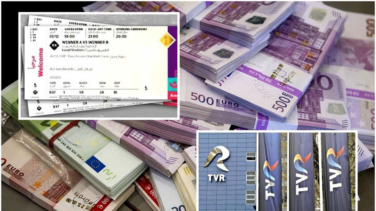 Cutremur în TVR: scandalul biletelor cumpărate de un angajat la Campionatul Mondial din Qatar explodează! Şeful delegației televiziunii publice a achiziționat la prețuri preferențiale peste 700 de tichete