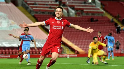 Diogo Jota, eroul lui Liverpool pe finalul meciului cu West Ham! Echipa lui Klopp a revenit spectaculos și este lider în Premier League