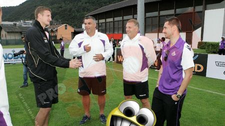 FOTO** Întâlnire de gradul III!** Oli, Rădoi și Goian, din nou împreună! Întrebarea la care "Goe" n-a știut ce să răspundă