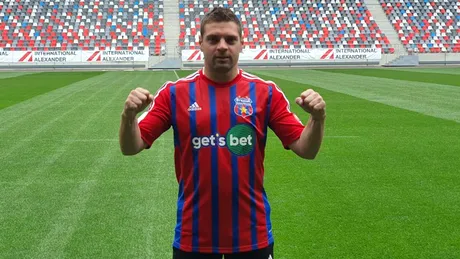 OFICIAL | Adrian Popa, prezentat de Steaua: ”Vreau să duc echipa în Liga 1, e obiectivul meu.” Durata contractuală și ce număr va purta