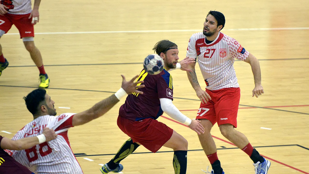 Dinamo, calificată pentru al treilea an consecutiv direct în grupele Ligii Campionilor la handbal masculin