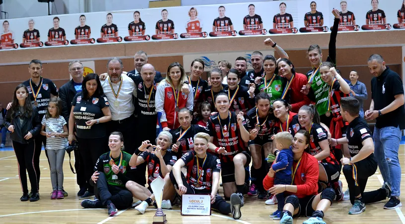 Gloria Bistrița a obținut prima medalie din istoria clubului la handbal! Măgura Cisnădie și Corona Brașov au prins cupele europene