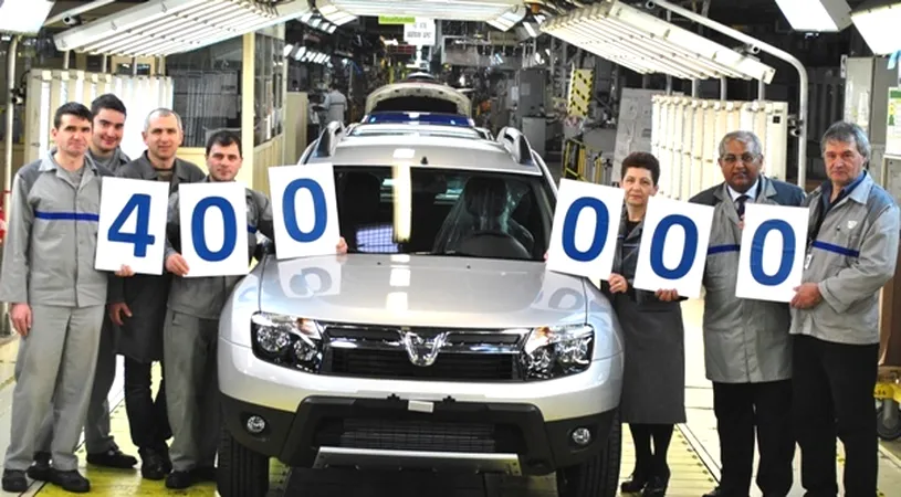 400.000 Duster produse la Uzinele Dacia