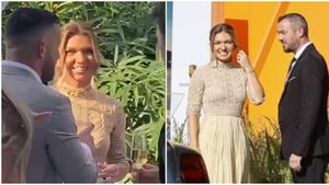 Primele imagini din interiorul localului unde are loc nunta Simonei Halep. Un invitat, aproape să se accidenteze | VIDEO EXCLUSIV