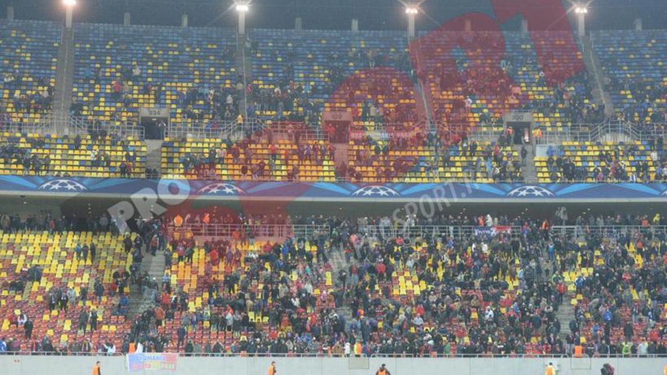 Dezolant Arena. E incredibil câte bilete mai sunt disponibile pentru Steaua - Rio Ave, cu trei zile înainte de meci. În Liga 1, fanii din Ghencea nici nu ar prinde "Europa"
