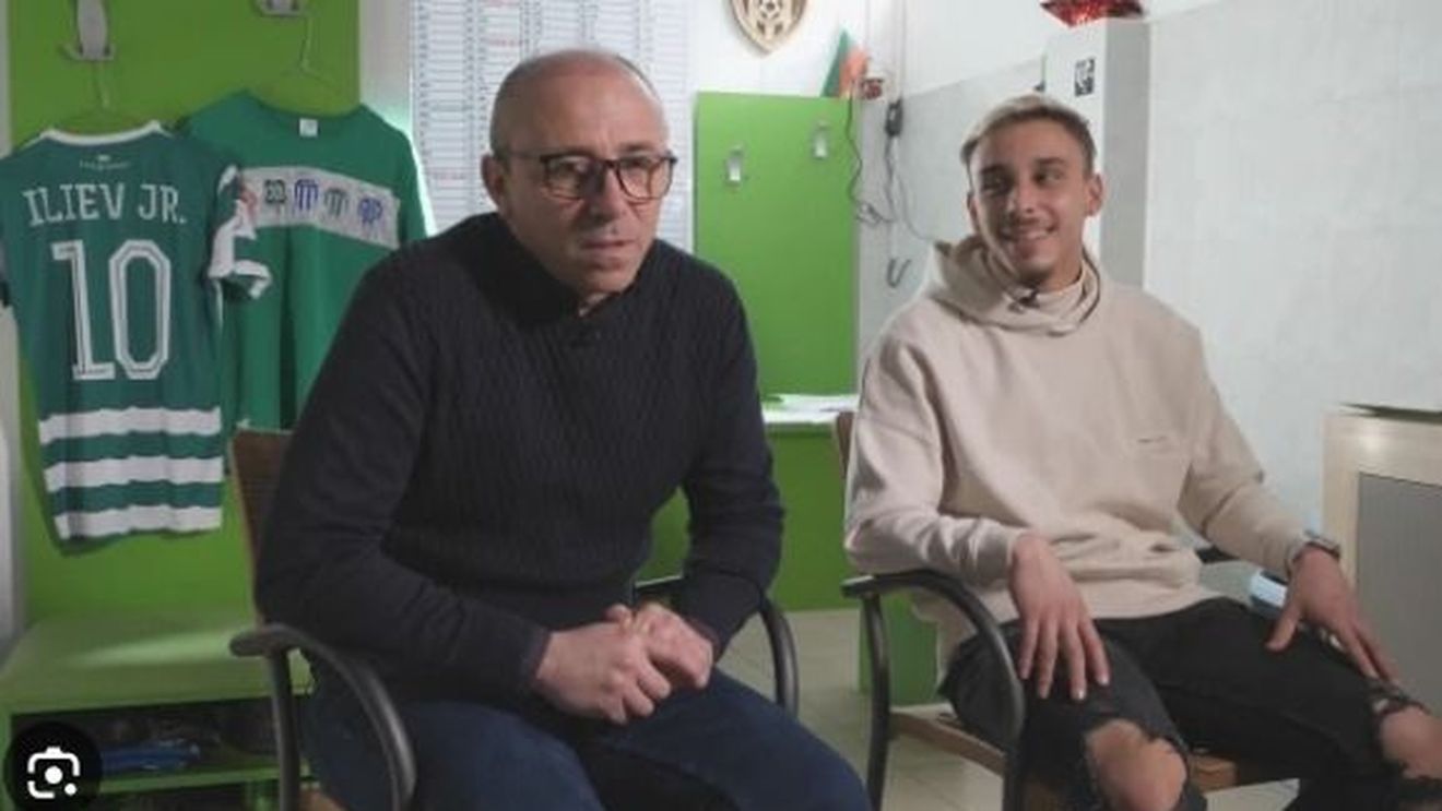 Bulgarii ne amenință cu Ilian Iliev senior pe bancă și Ilian Iliev junior pe teren