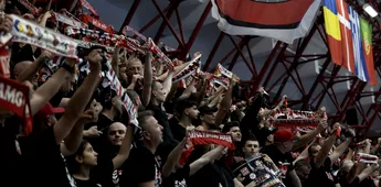 Infern în alb și roșu pentru un meci istoric al lui Dinamo! Adversarii, așteptați într-o atmosferă fabuloasă în „Ștefan cel Mare”. Câte bilete mai sunt disponibile. EXCLUSIV