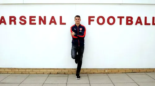 Arsenal a oficializat transferul mijlocașului Granit Xhaka de la Borussia Moenchengladbach