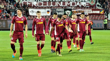 Gruparea CFR Cluj, sancționată cu 6.000 de lei pentru neplata datoriilor către cinci foști jucători