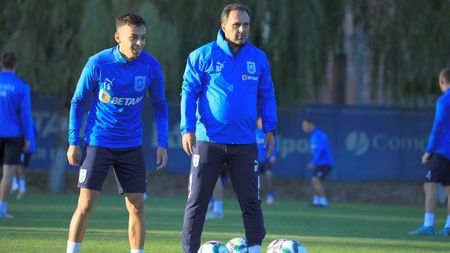 Basarab Panduru a făcut bilanțul primelor două săptămâni petrecute la Universitatea Craiova: „O să le explic asta jucătorilor”