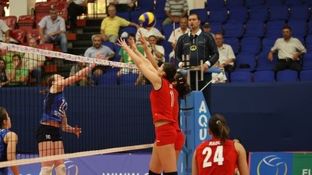 Preliminarii CE de volei feminin: România - Slovenia 3-1