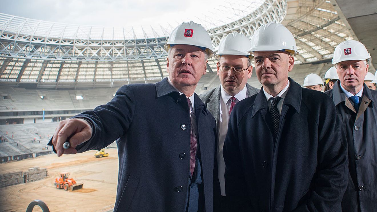 Gianni Infantino, în inspecție în Rusia: "CM 2018 va fi cea mai bună ediție din istorie!"